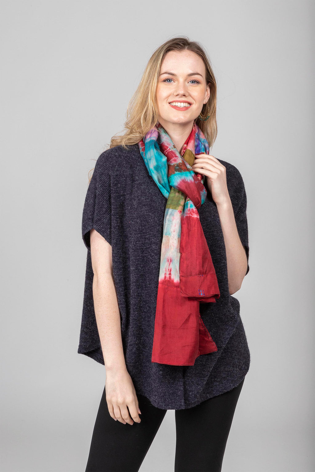 Impressionist Silk Scarf
