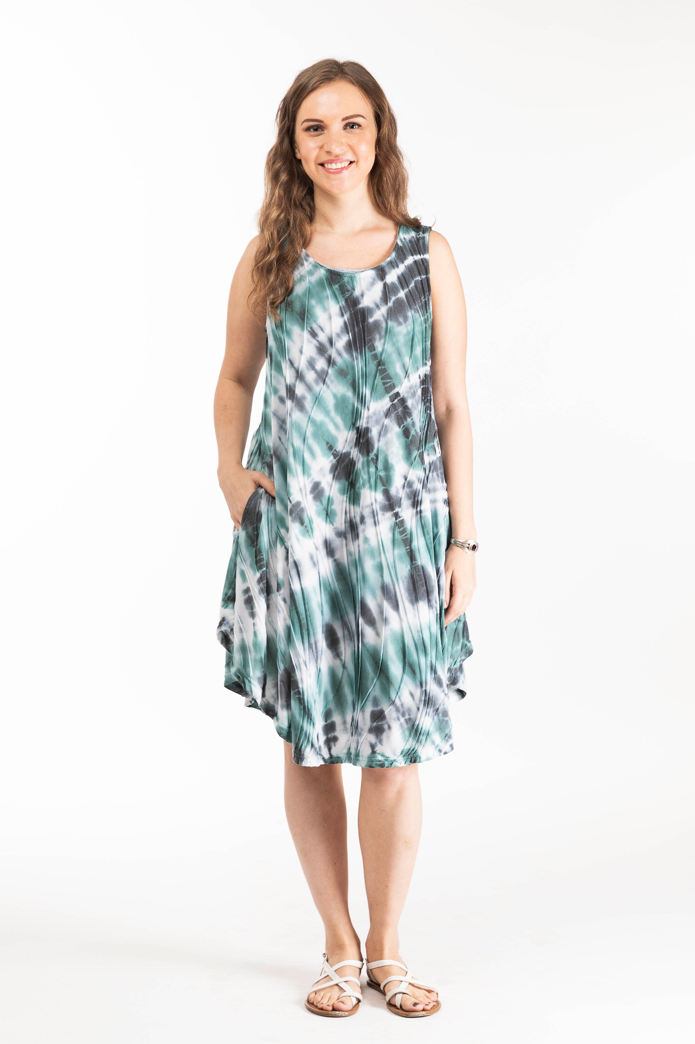 By Windhorse Tie-Dyed Stitch Dress