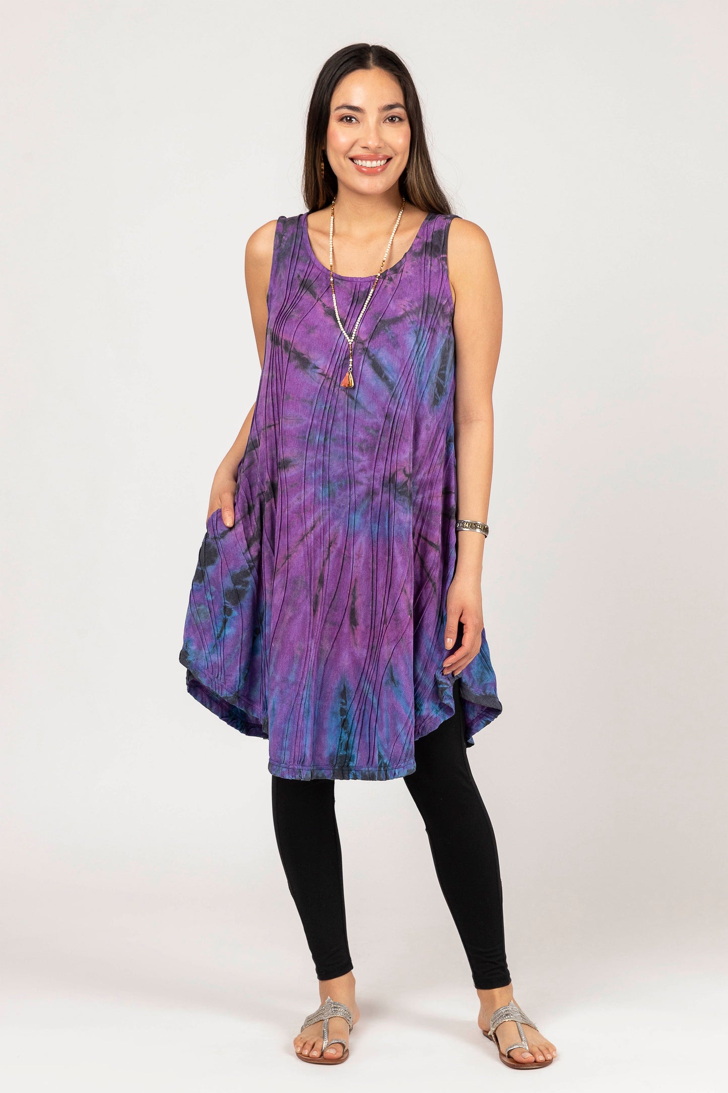 By Windhorse Tie-Dyed Stitch Dress