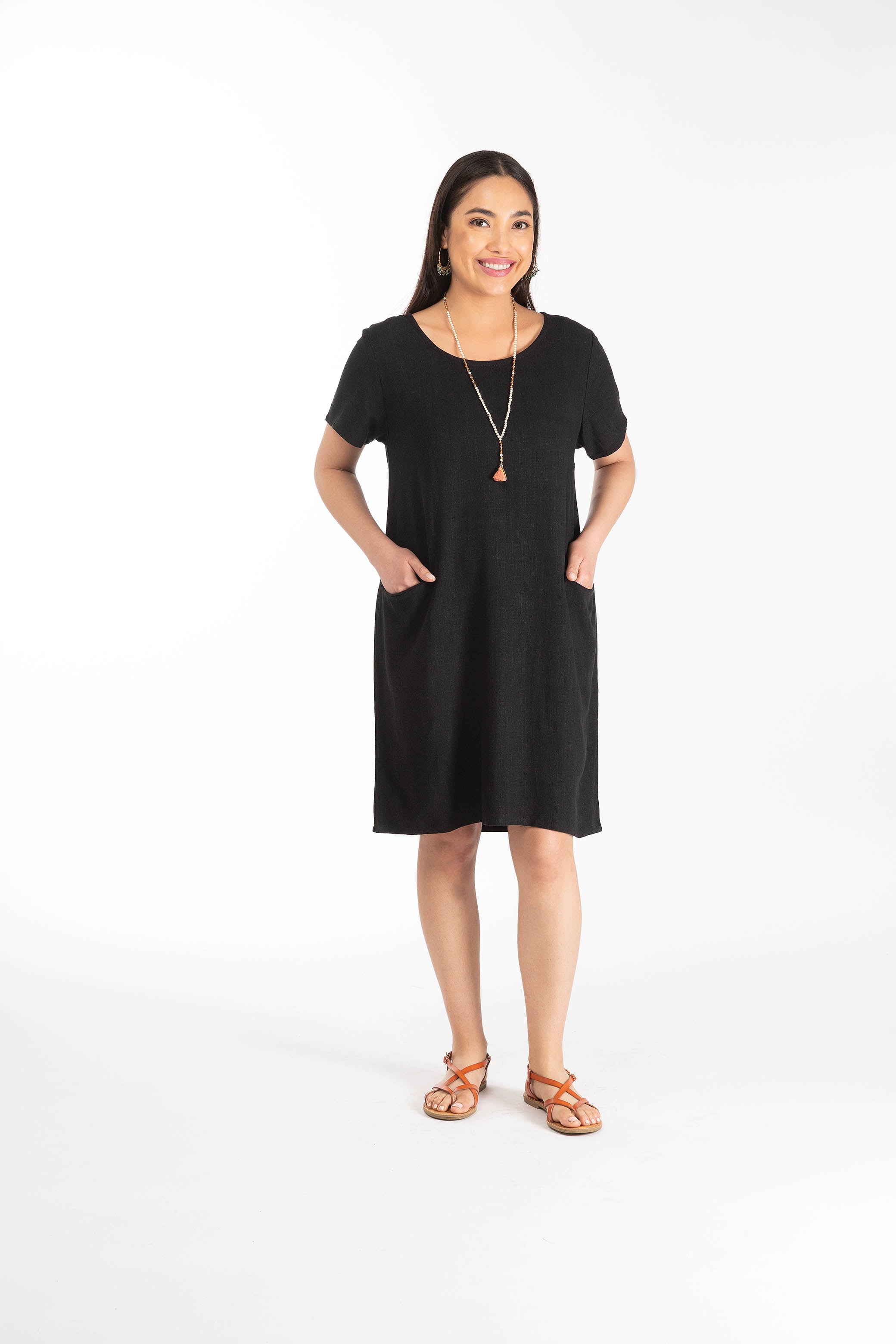 Cotton Shift Dress