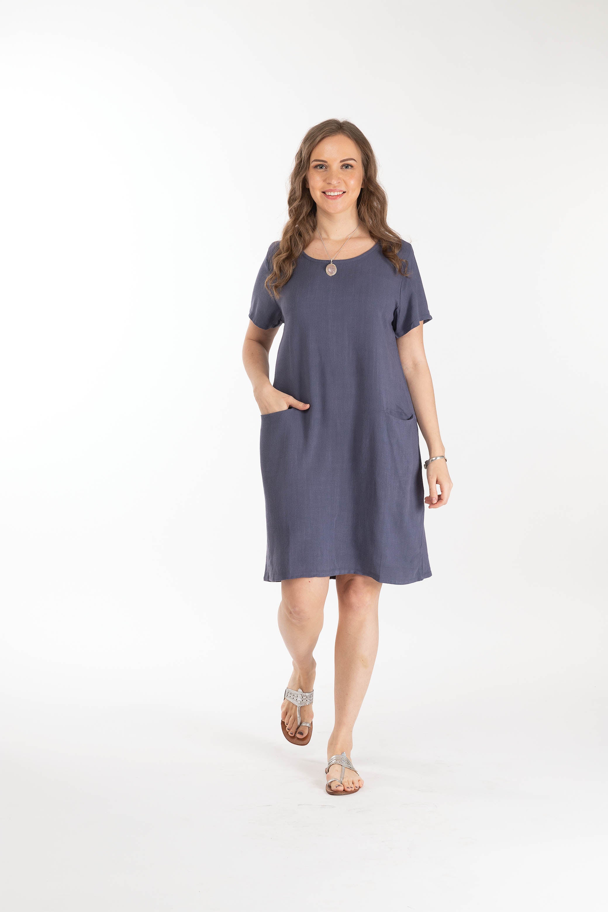 Cotton Shift Dress