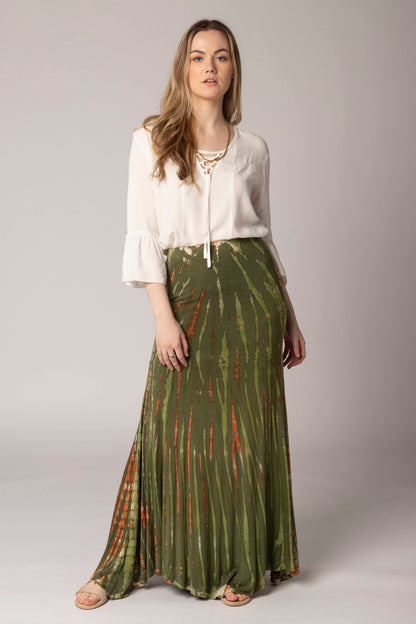 Tie-Dye Midsummer Maxi Skirt.