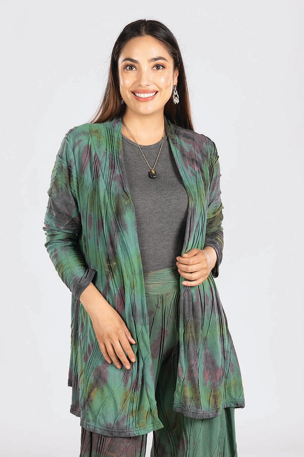 Tie-Dye Stitched Cover up