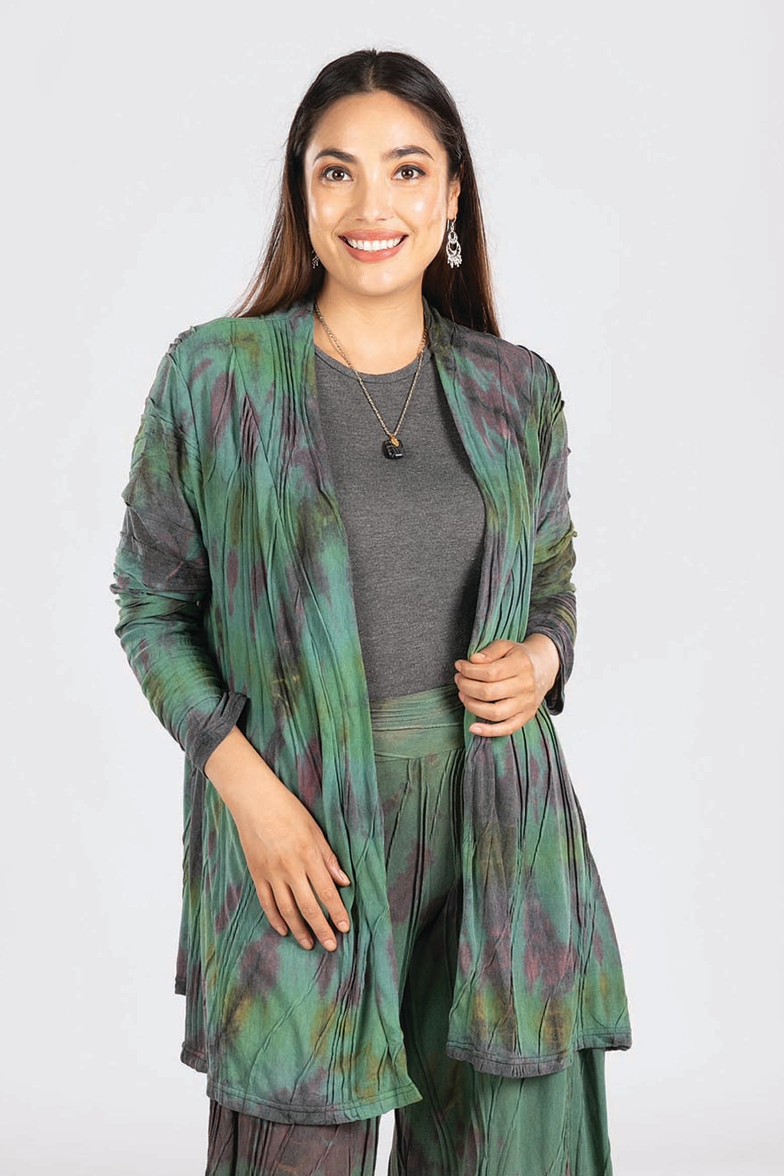 Tie-Dye Stitched Cover up