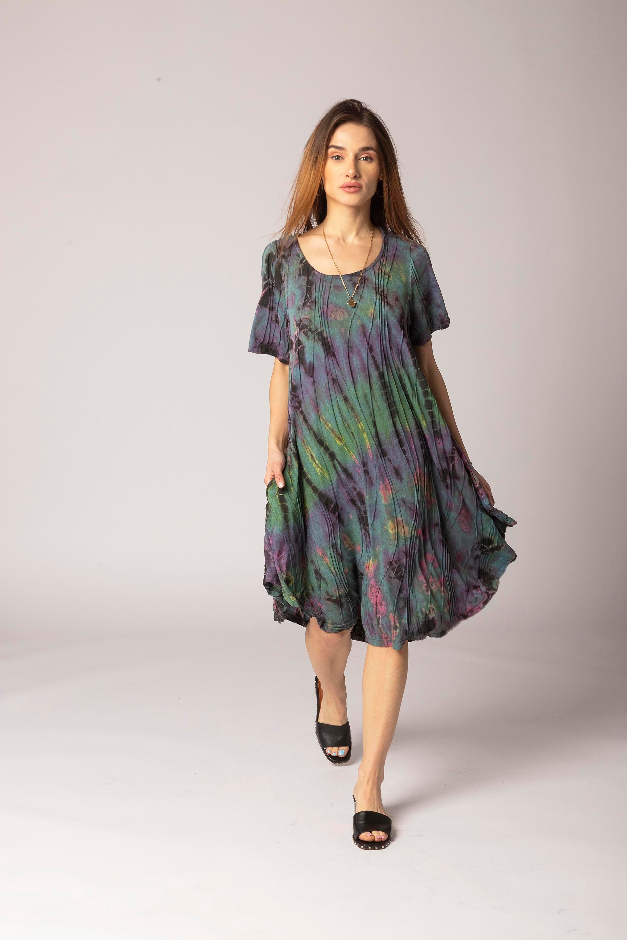 Joya Tie-Dye Stitch Dress.