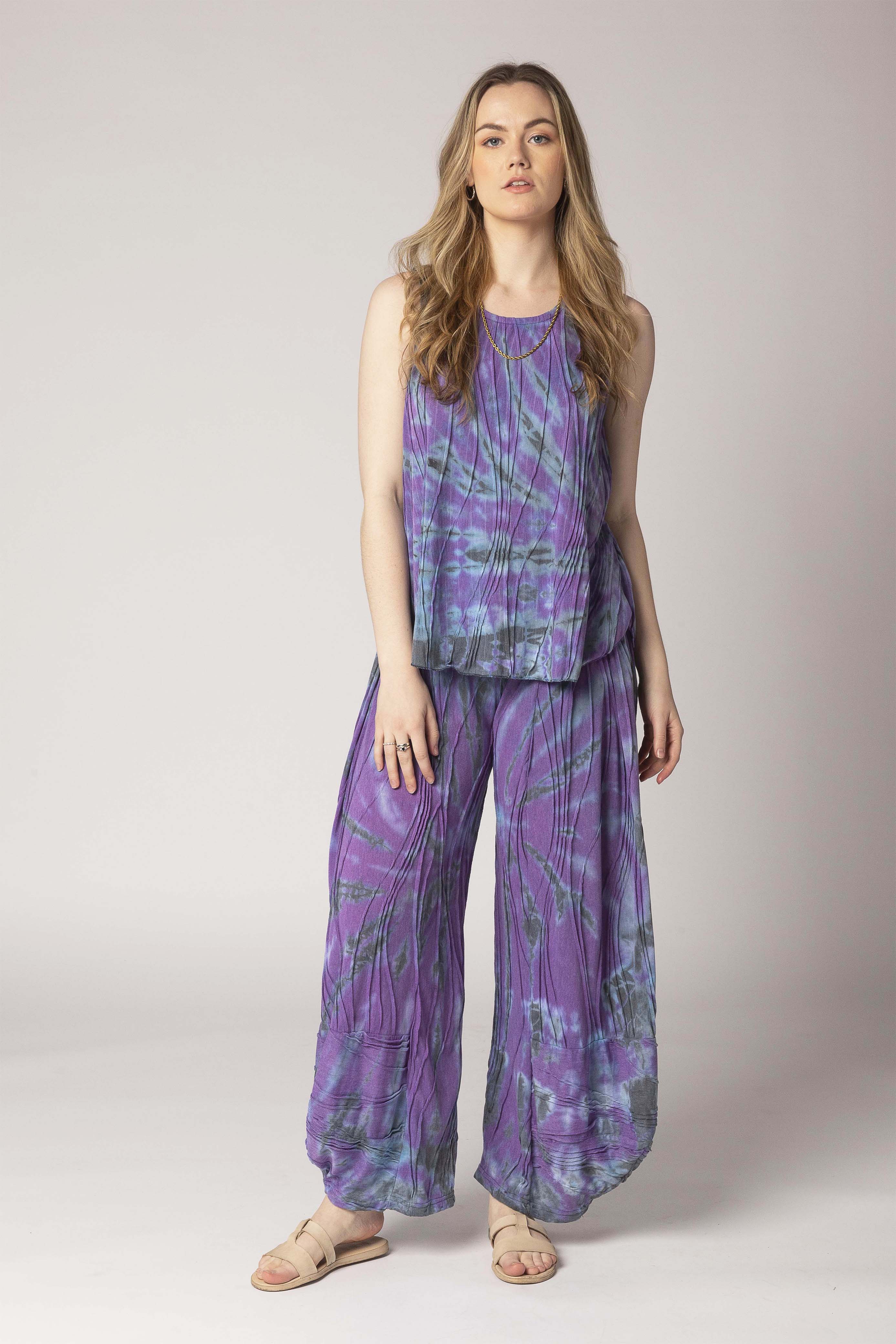 Tie-Dye Stitched   pants.