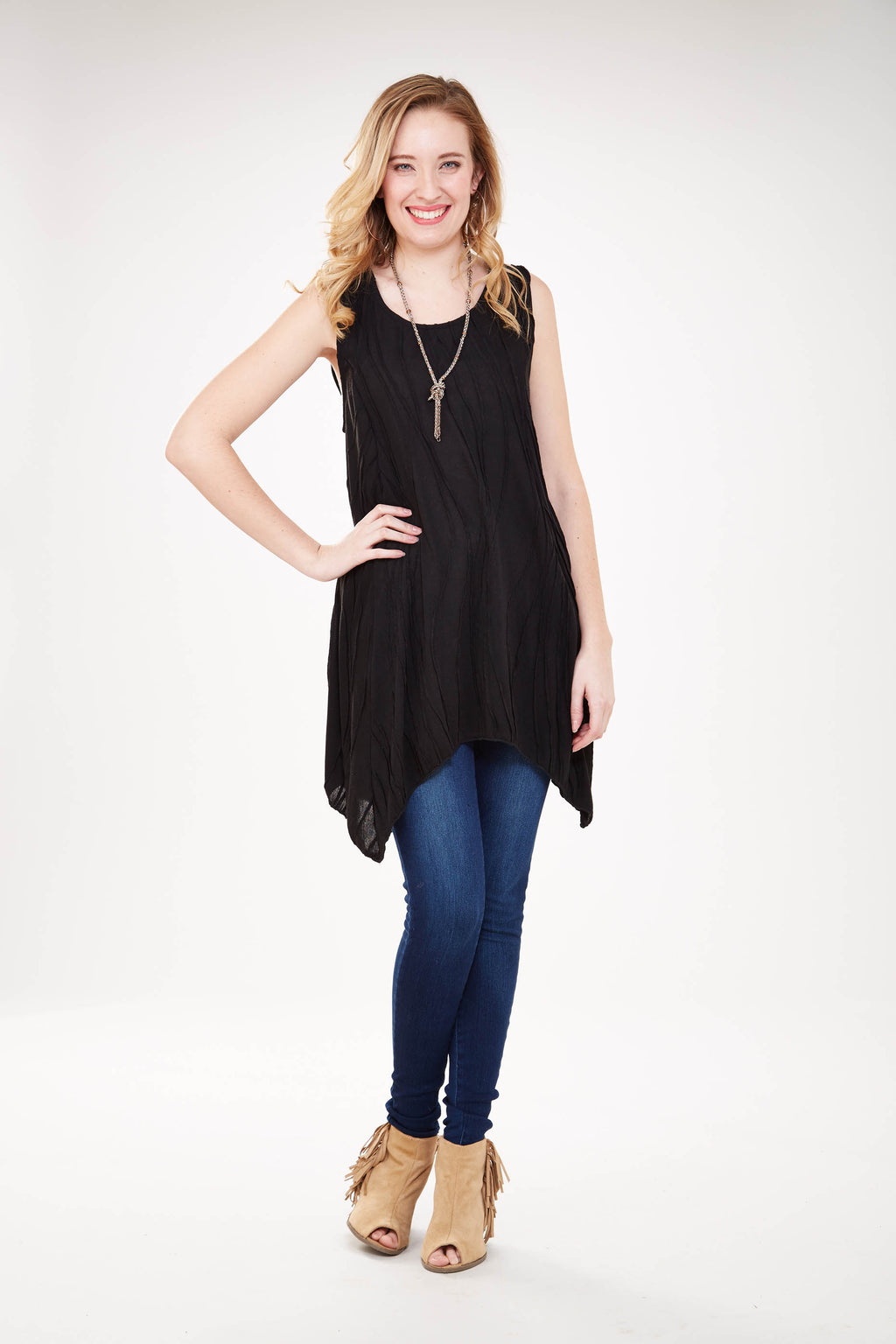 Stitch Sleeveless Tunic